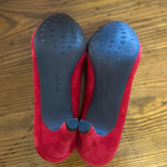 👠Anti Gravity Easy Spirit Red Suede Size 8W - Picture 8 of 8